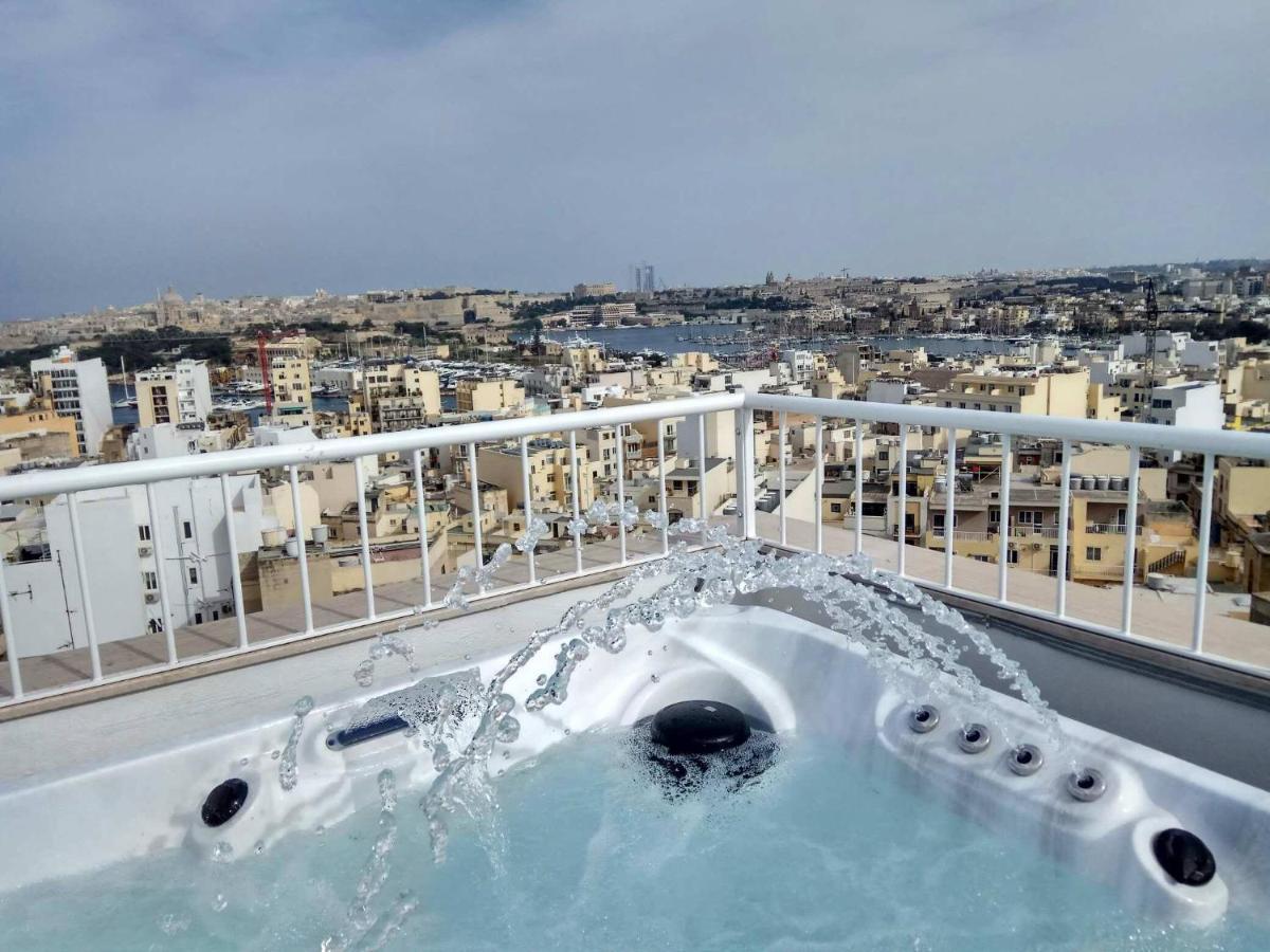 Wonderful Apartments With Shared Jacuzzi And Panorama Rooftop Gzira المظهر الخارجي الصورة